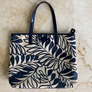 Kate Spade navy tote bag